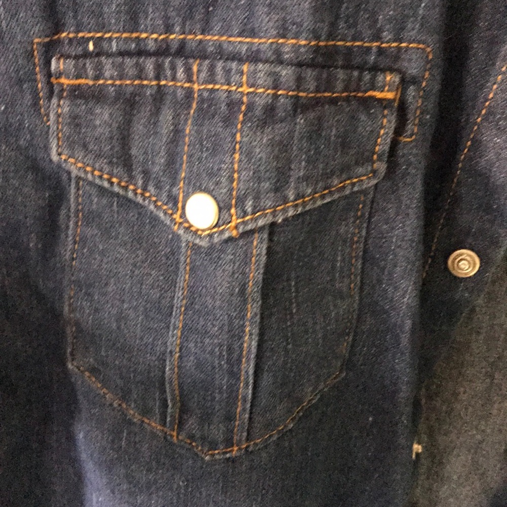 Denim button up - Picture 2 of 3